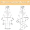 LZQ LED Kristall Kronleuchter Moderne Deckenleuchte 128W Produktbild-Vorschau 3