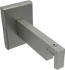 A single metal bracket for a curtain rod, shown against a white background. Produktbild-Vorschau