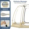 GOPLUS Pop-up Bubble-Zelt, Kuppelzelt aus transparentem PVC Produktbild-Vorschau 4
