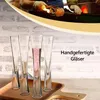 2er Set 150ml Glas Sektkelche, Sektgläser Kristall, Produktbild-Vorschau 3