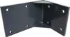A dark gray metal corner bracket with pre-drilled holes. Produktbild-Vorschau