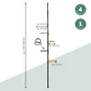 bremermann Teleskop-Blumenregal mit 4 Bambusablagen, Produktbild-Vorschau 7