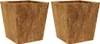 vidaXL Pflanzkübel 2 Stk. 40x40x40 cm Wetterfester Stahl Produktbild-Vorschau 1