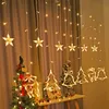 Lichtervorhang Stern Lichterkettenvorhang 3M Fenster Produktbild-Vorschau 8
