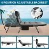 Campingbett Feldbett Klappbar mit 5-Fach Verstellbarer Produktbild-Vorschau 5