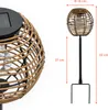 3.07 Solární zahradní zástrčka NATUR s žárovkou - cca 52 cm Náhled obrázku produktu 2