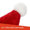 Nordstern Weihnachtsmütze für Erwachsene - Rot Weiße Produktbild-Vorschau 3