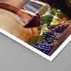 Poster - Poster ohne Rahmen - Wein Weinberg Sommer - 60x60 Produktbild-Vorschau 2
