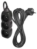Prodlužovací kabel 5 m / 3 zásuvky / černý / PVC / 1 mm2 Produktbild-Vorschau