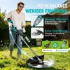 950W Akku Rasentrimmer mit 2×4000mAh 21V Akkus, 10 Zoll Produktbild-Vorschau 2