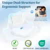 FATIVO Ergonomický krční polštář z paměťové pěny, polštář Náhled obrázku produktu 5