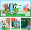 Blocs de construction magnétiques,100 pièces de blocs de Voir les images du produit 5