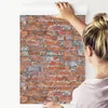 Muralo 3D Carta da parati effetto pietra in tessuto non Anteprima dell’immagine prodotto 4
