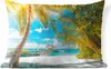 MuchoWow® Outdoor Kissen - Tropisch - Strand - Palme - Produktbild-Vorschau 1