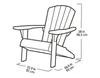 Keter Adirondack-Stuhl Troy Graphitgrau Produktbild-Vorschau 7