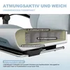 A cutaway view of a gaming chair's seat cushion, highlighting its internal components and materials. Produktbild-Vorschau