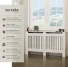 Heizkörperabdeckung Vila, im Lamellendesign, mit Ablage - Produktbild-Vorschau 2