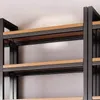 Industrielles Standregal, Bücherregal Loft 190 cm, Produktbild-Vorschau 3