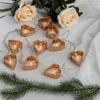 LED Lichterkette Herz Hochzeit Valentinstag Deko 10 Herzen Produktbild-Vorschau 4