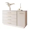 Kommode LINA KASCHMIR II 1D4S mit LED Beleuchtung Gold Matt Produktbild-Vorschau 7