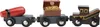 Small Foot 3123 Eisenbahnset Pirateninsel, bunt, 62-teilig Produktbild-Vorschau 9