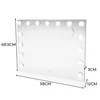 Zrkadlo LED Bluetooth - 58 x 46 cm Náhľad obrázku produktu 5