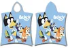 Toalla de algodón tipo poncho con capucha, diseño Bluey, Vista previa de la imagen del producto 1