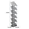 A five-tier shoe rack with dimensions shown. Produktbild-Vorschau