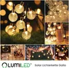 LUMILED Solar Lichterkette Außen 16,8m 100x LED Kristall Produktbild-Vorschau 20