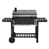 TAINO HERO XXL Smoker Holzkohle-Grill BBQ Grillwagen Produktbild-Vorschau 4
