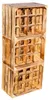 3er Set Flaschenregal geflammt Serie Henry 50x40x30cm mit Produktbild-Vorschau 10