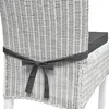 Beautissu 4er Set Loft SK Stuhlkissen Anthrazit, 45x40x5 cm Produktbild-Vorschau 5