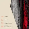 Tapiso Teppich MAYA Modern Schwarz Grau Rot Schlafzimmer Produktbild-Vorschau 9