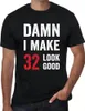 Herren Grafik T-Shirt Verdammt ich lasse 32 gut aussehen – Produktbild-Vorschau 1