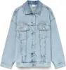 VERO MODA Jeansjacke mit Knopfverschluss und Klappentaschen Produktbild-Vorschau 1