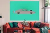 MuchoWow® Poster Auto - Oldtimer - Oldtimer 180x120 cm - Produktbild-Vorschau 2