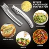 GOURMET EASY Knoblauchpresse Edelstahl fein Produktbild-Vorschau 2