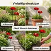 Gartendeko 2 Stück Gartenstecker Vogeltränke Winterfest, Produktbild-Vorschau 6