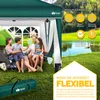A family enjoying themselves under a green pop-up gazebo next to a lake. Náhľad obrázku produktu
