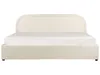BELIANI Polsterbett Hellbeige Bouclé Bettrahmen mit Produktbild-Vorschau 6