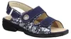 Finn Comfort Isera Damensandale, Leder, Indigo/Marine, Produktbild-Vorschau 1