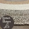 MY-RUG Teppich Jute Balance , aus 100% Jute 100x100 cm, Produktbild-Vorschau 8