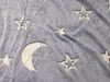 Svítící mikroplyšové povlečení BIG MOON šedé 70x90 + Náhled obrázku produktu 5