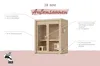 Karibu Saunahaus : Sauna extérieure, sauna de jardin, Voir les images du produit 3