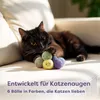 Knupis Filzbälle für Katzen - 6 Bälle Wolle - Nachhaltiges Produktbild-Vorschau 3