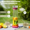 bremermann Carafe en verre CAROLA avec pied en silicone - Voir les images du produit 2