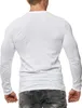 Mivaro Herren 5er Pack Langarmshirts Weiß - 100% Baumwolle Produktbild-Vorschau 4