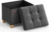 SONGMICS Sitzhocker, 29L, klappbare Sitztruhe, Produktbild-Vorschau 1