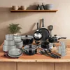 tectake® Küchenstarterset Una/Varese Geschirrset aus Produktbild-Vorschau 8