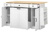 Mueble aparador Merax, isla de cocina, carro de servicio Vista previa de la imagen del producto 12